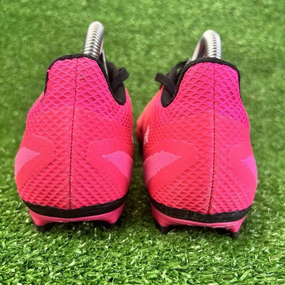 Adidas X Speedportal 4 FGX Soccer Cleats Men's US 7 / EU 39.5 Pink & Black Boots